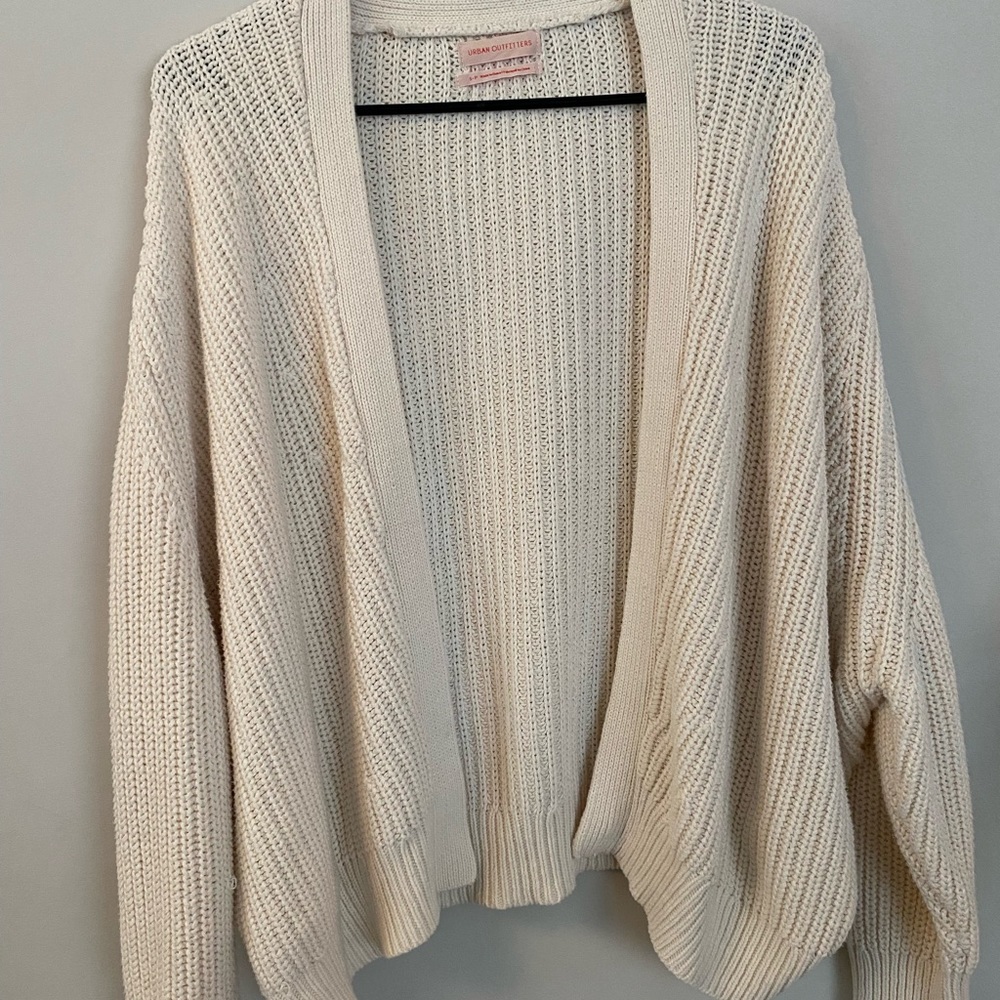 UO Boxy Knit Cardigan